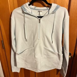 Fleece half zip jacket
